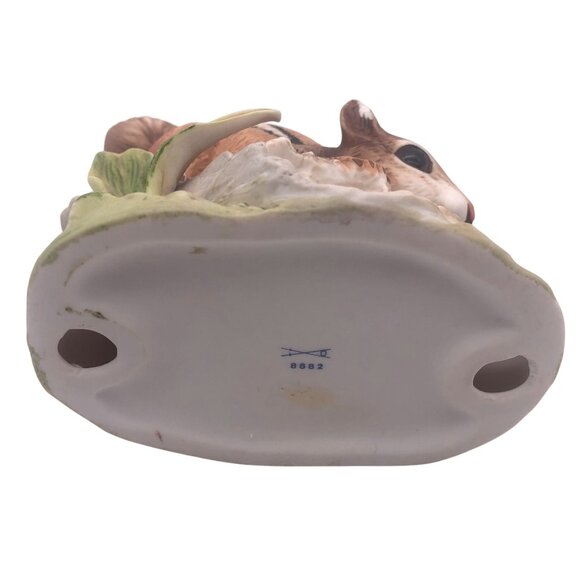 Vtg Homco Woodland Friends Chipmunk & Turtle Ceramic Hand Painted Figurine 8882 - Picture 11 of 11